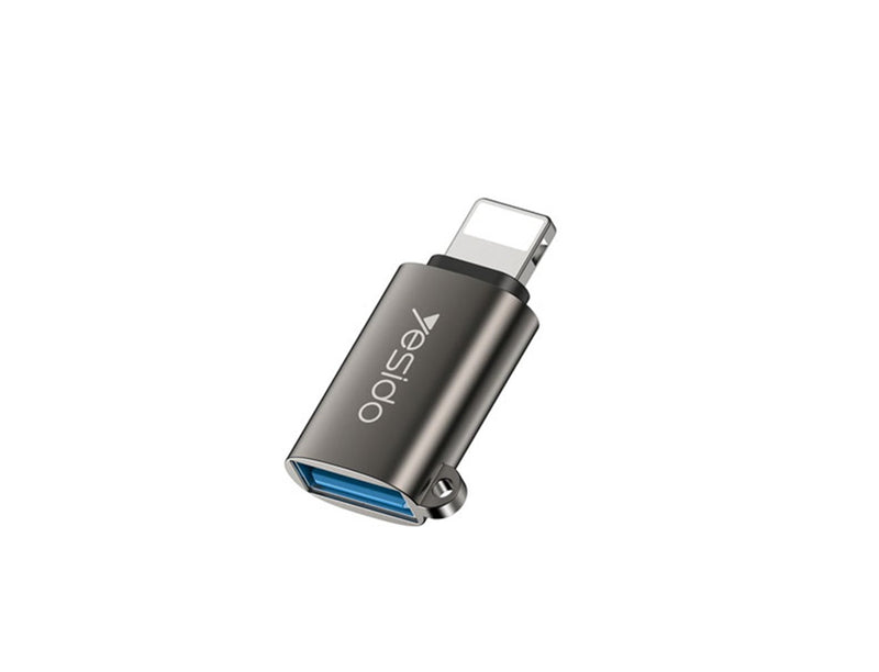 Yesido GS14 Lighting OTG , USB 2.0 Super Fast Data Transmission - وصلة ايفون - يو اس بي - لنقل البيانات - متعددة الاستخدام