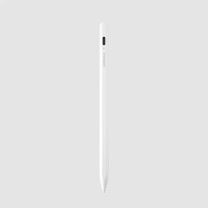 Momax - OneLink Active Stylus Pen For ipad - White - قلم الكتروني - موماكس - لجميع انواع الاجهزة - كفالة 12 شهر