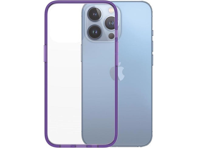 PanzerGlass Clear Case Color for iPhone 13 Pro/13 Pro MAX - Grape (Purple) - كفر حماية عالية - بانزر جلاس