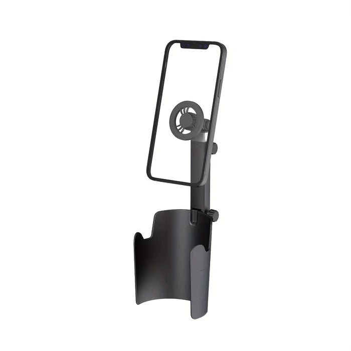 Magnetic Car Cup Holder Phone Mount - SA98 - ستاند سيارة - القاعدة مكان الكوب + حامل كوب - ماغ سيف - ذراع طويل