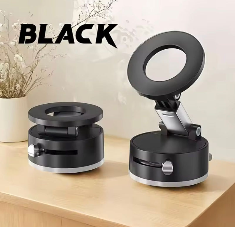 Car Magnetic Phone Holder (A3) - ستاند سيارة مناسب لجميع انواع الاجهزة - شفط بدون شحن - دوران 360 درجة - ماغ سيف
