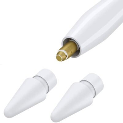 Apple Pencil Tips 4 Pcs – White - [F] - سنون تبديل قلم أبل ٤ حبة – أبيض