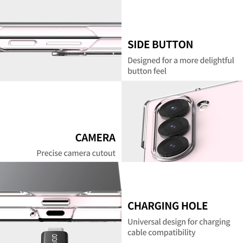 Araree Samsung Z Fold 6 Nukin Case - Clear [A] - كفر سامسونج  - حماية عالية - شفاف