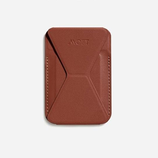 MOFT Snap - On MOVAS Stand & Wallet Brown - موفت - مسكة ومحفظة وستاند - ماغ سيف