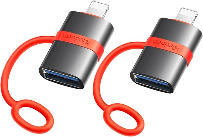 Mcdodo Lightning to USB Adapter - وصلة ايفون - يو اس بي - لنقل البيانات - متعددة الاستخدام