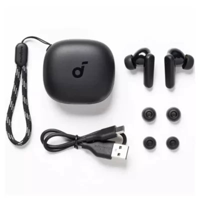 Anker Soundcore R50i Wireless in Ear Earbuds - Bluetooth / Black - سماعة انكر - بلوتوث - مقاومة للماء - كفالة 18 شهر