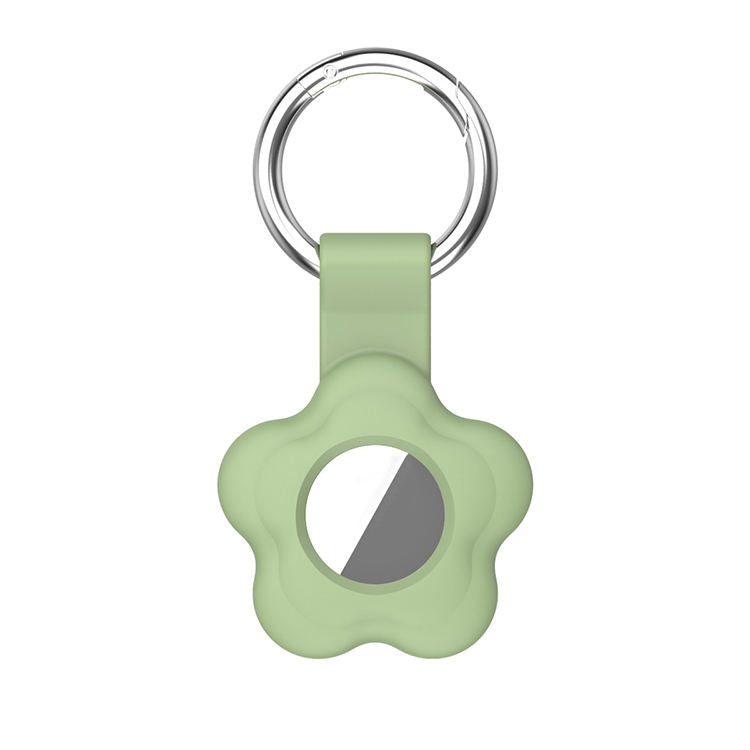 Apple Airtag Keychain Silicone Case - Olive Green - كفر ميدالية ابل ايرتاغ