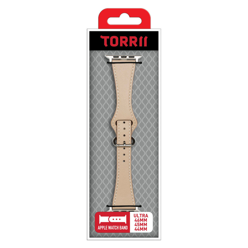 Torrii VENUS Series Apple Watch Band 49/46/45/44/42mm – Khaki [A] - سير ساعة ابل - جلد