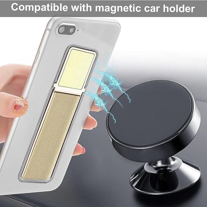 Go-Des GD-G086 4in1 Magnetic Holder - مسكة وستاند جانبي ورأسي ومغناطيس للسيارة