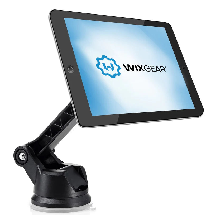 WixGear Universal Magnetic Car Mount Holder, Windshield Mount and Dashboard Mount Holder for Cell Phones AND TABLETS - ستاند سيارة - ويكس جير - مغناطيس - على ديكور السيارة