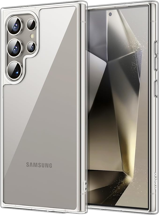 Samsung Galaxy S24 Ultra Clear Case - كفر حماية عالية - سامسونج اس 24 الترا - شفاف