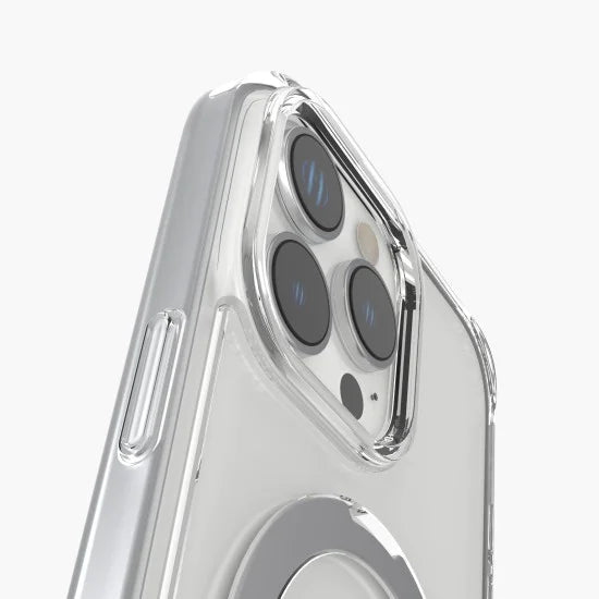 Levelo Verona Case for Apple iPhone 16 Pro / 16 Pro Max - Clear - كفر حماية عالية - ليفيلو -ماغ سيف مع ستاند