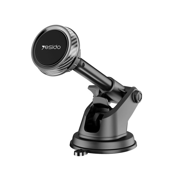 Yesido C67 360 Adjustable Dashboard Mobile Magnetic Magnet Moblie Phone Holder For Car - ستاند سيارة - ذراع طويل - مغناطيس - دوران 360 درجه - مناسب لجميع انواع الاجهزة