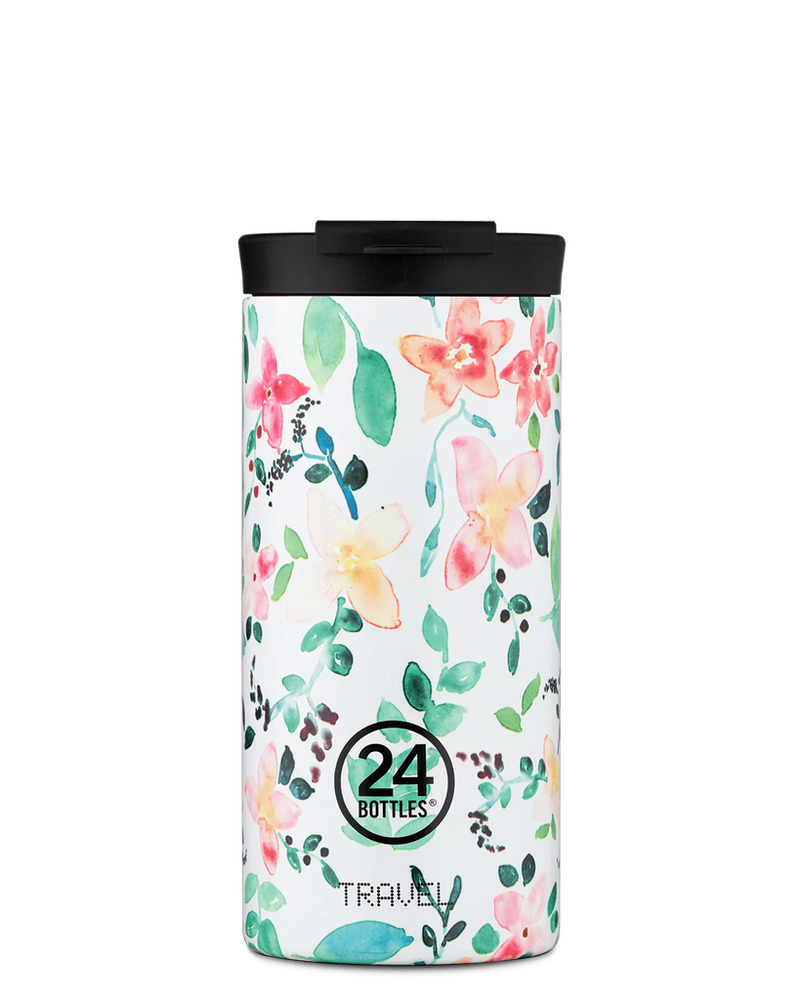 24Bottles Travel Tumbler 600ml - Buds [F] - كوب حافظ للحرارة - مناسب للسفر والرحلات