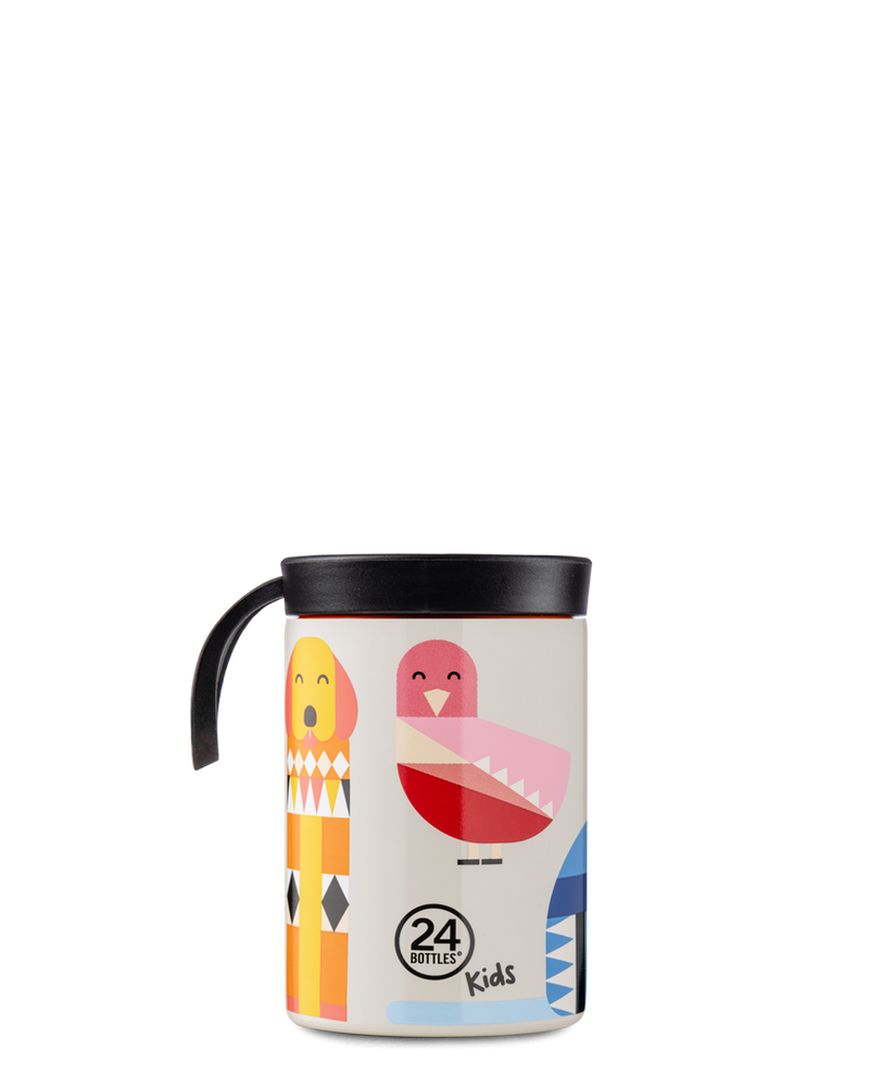 24Bottles Travel Tumbler 350ml - Best Friends [F] - كوب حافظ للحرارة - مناسب للسفر والرحلات