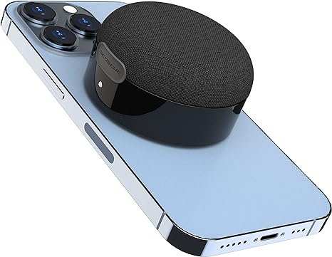 Scosche BoomCan Portable Wireless Speaker with Built-in MagSafe - Black - سبيكر ميني - سكوشي - ماغ سيف - كفالة12 شهر