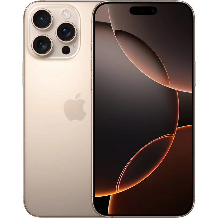 Apple iPhone 16 Pro - 256GB - Desert Titanium -  ايفون 16 برو - تيتانيوم الصحراء - 256 جيجا