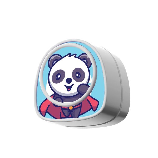 Porodo Lifestyle Kids Portable Neck Fan Purple Blue [O] - مروحة رقبة للأطفال - برودو - كفالة 24 شهر