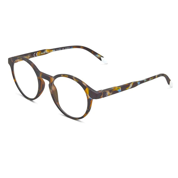 Barner Le Marais Glasses - Blue Tortoise - نظارات بارنر لو ماريه - لون السلحفاه الزرقاء