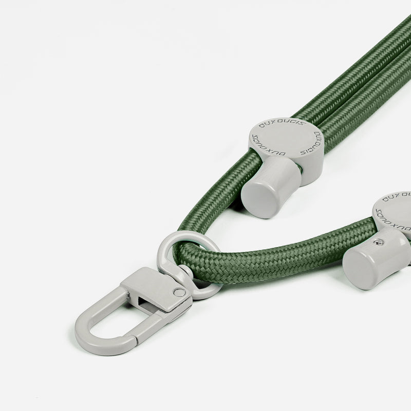 DUX DUCIS PLAZ Series Cross-body Phone Strap Army Green - خيط علاقة - يمكنكم اختيار مع كفر شفاف او بدون كفر