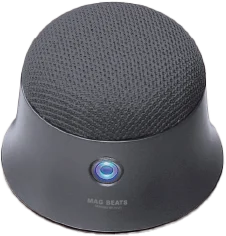 PAWA Mag Beats Mini Magsafe Speaker | Black [O] - سبيكر ميني - ماغ سيف - كفالة 12 شهر