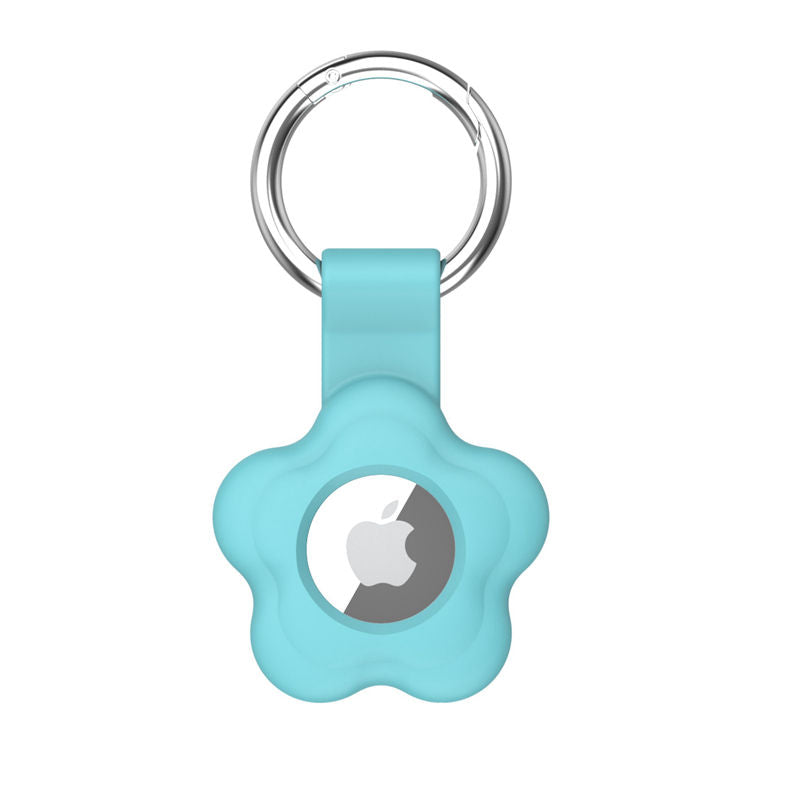 Apple Airtag Keychain Silicone Case - Tiffany - كفر ميدالية ابل ايرتاغ