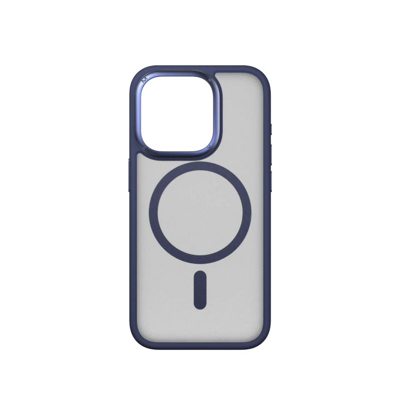 Momax CaseForm PLAY Magnetic case for iPhone 15 Pro/15 Pro Max - Blue - كفر حماية عالية - ماغ سيف - موماكس