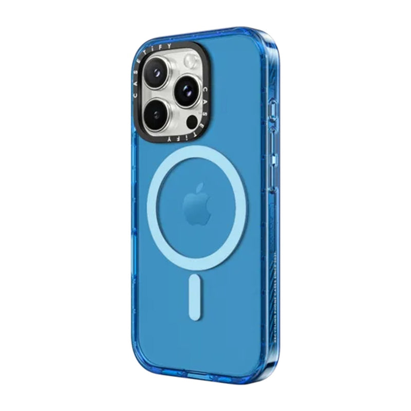 Casetify Magsafe Impact Case for iPhone 16 Pro/16 PRO Max (Baby Blue)[C] - كفر حماية عالية - ماق سيف