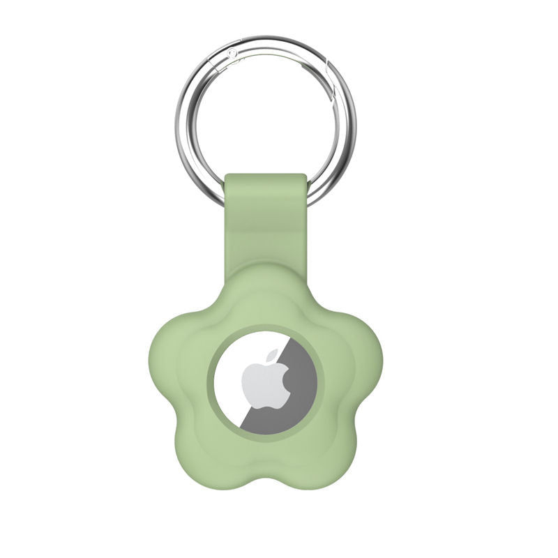 Apple Airtag Keychain Silicone Case - Olive Green - كفر ميدالية ابل ايرتاغ