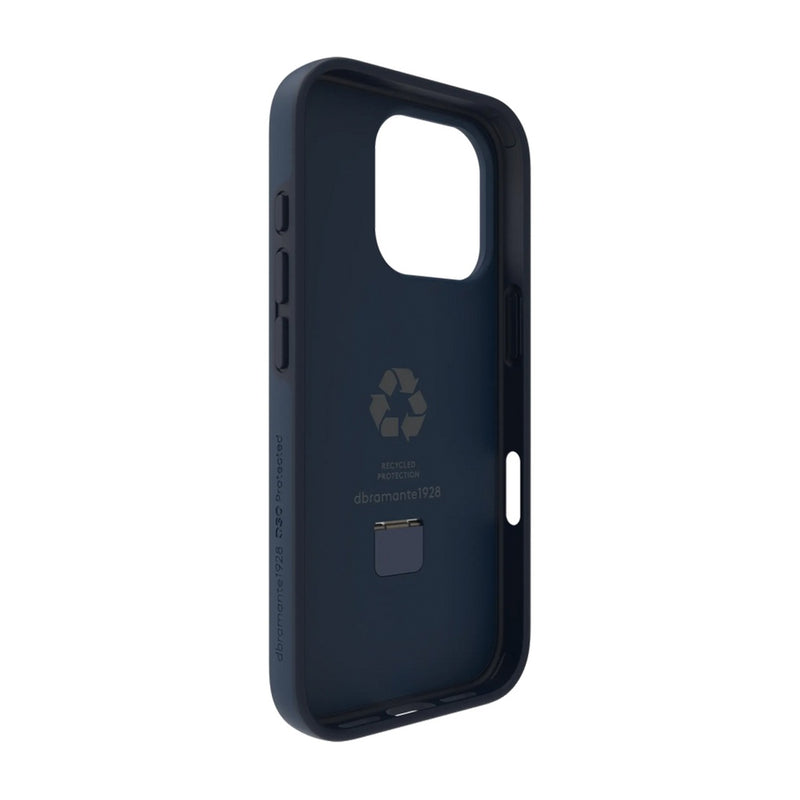 Dbramante Iceland Ultra D3O MS Kick Case for for iPhone 16 Pro/16 Pro Max (Blue) [C] كفر حماية عالية - ماق سيف - ازرق