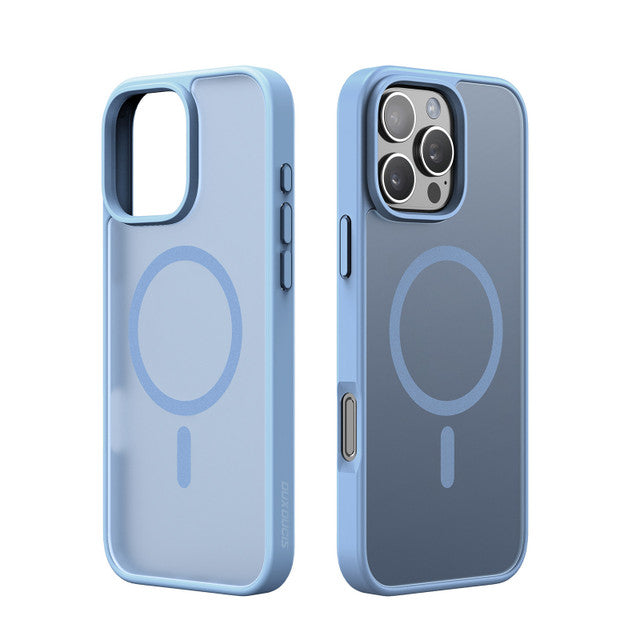 DUX DUCIS Yind Series MagSafe Case for iPhone 16/16 Plus/16 Pro/16 Pro MAX - Light Blue -  كفر حماية عالية - مع ماغ سيف