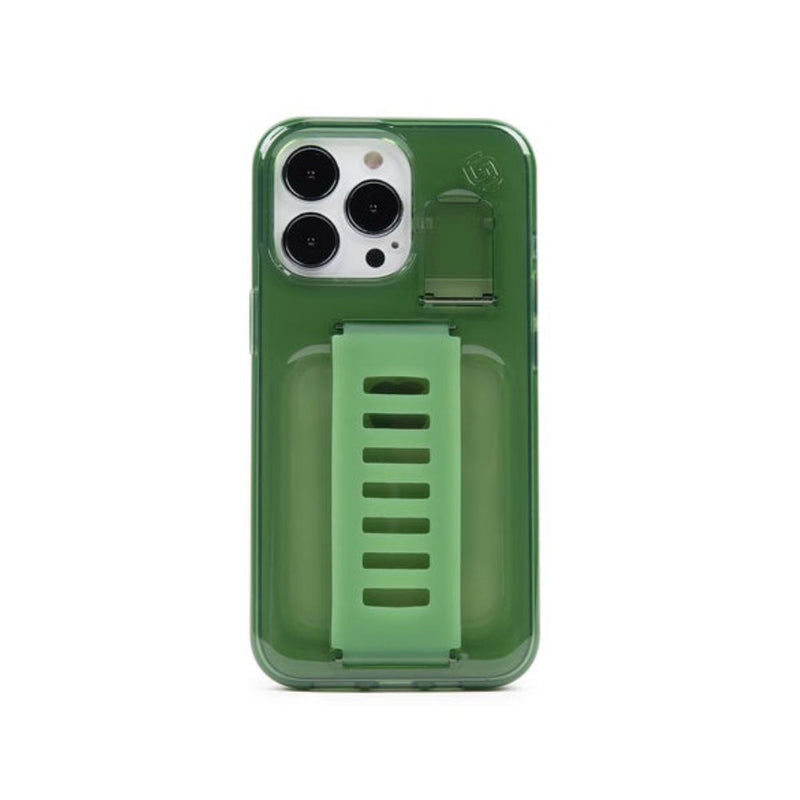 Grip2u Boost Case with Kickstand - Olive - [C] كفر حماية - جريب 2 يو - مع مسكة شريطة + استاند