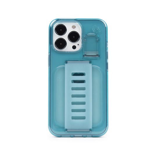 Grip2u Boost Case with Kickstand - Sapphire - [C] كفر حماية - جريب 2 يو - مع مسكة شريطة + استاند