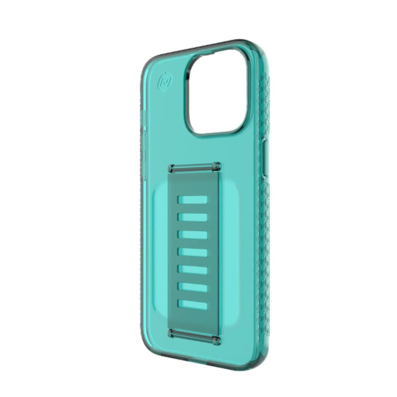 Grip2u Ultra Slim Case iPhone 15 Pro / 15 Pro Max - Teal - [C] - كفر حماية - جريب 2 يو - مع مسكة شريطة