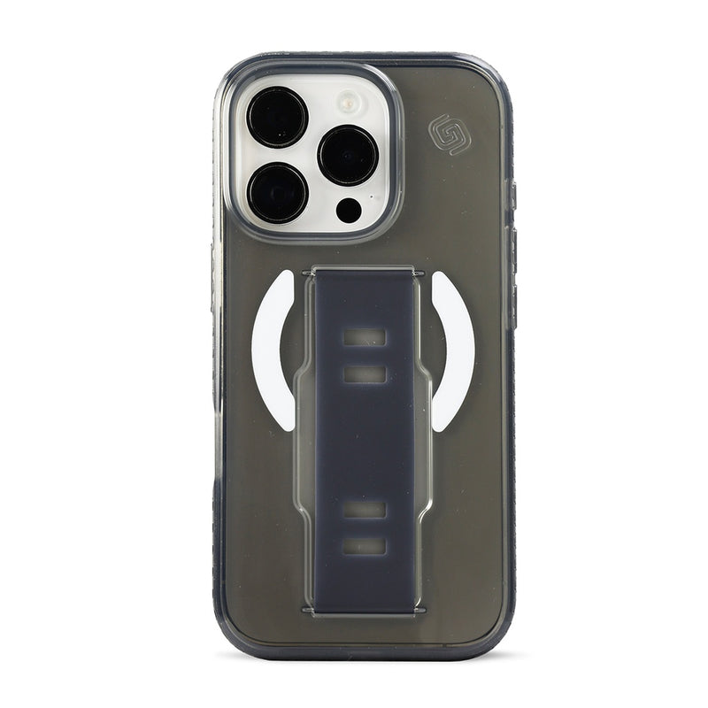 Grip2u Slim Magsafe Case iPhone 16 Pro / 16 Pro Max - Smoky - [C] - كفر حماية - جريب 2 يو - مع مسكة شريطة + ماغ سيف