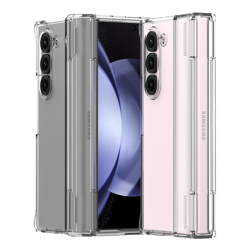 Araree Nukin 360 Case With Side Hinge For Samsung Galaxy Z Fold 6 - Clear [A] - كفر سامسونج  - حماية عالية - شفاف