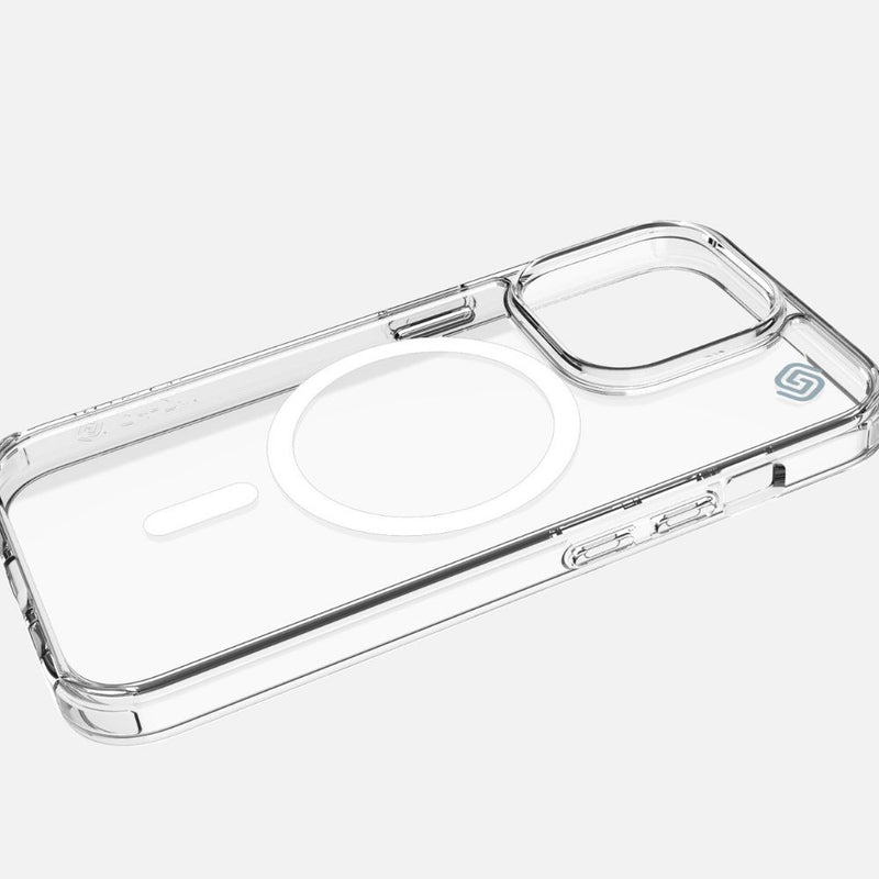 Grip2u Base Case Magsafe iPhone 15 Pro / 15 Pro Max - Clear - [C] - كفر حماية - جريب 2 يو - مع ماغ سيف