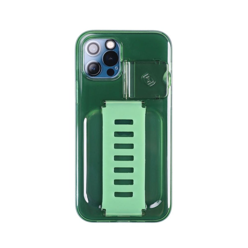 Grip2u Boost Case with Kickstand - Olive - [C] كفر حماية - جريب 2 يو - مع مسكة شريطة + استاند