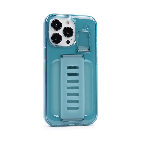 Grip2u Boost Case with Kickstand - Sapphire - [C] كفر حماية - جريب 2 يو - مع مسكة شريطة + استاند