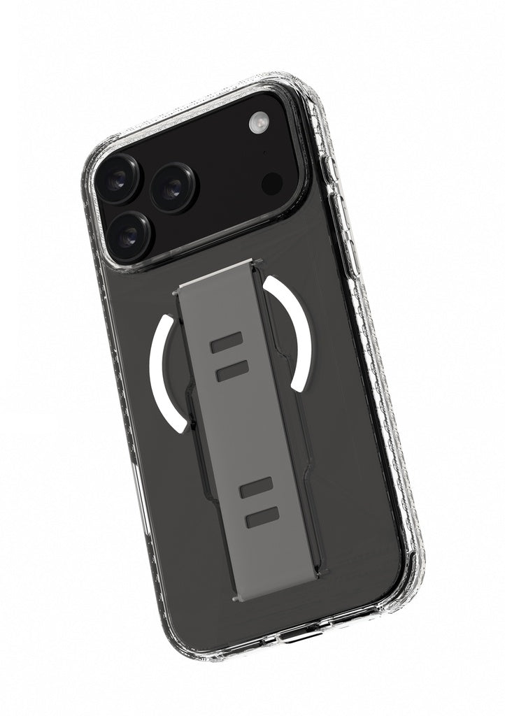 Grip2u Slim Magsafe Case for iPhone 17 Pro / ProMax (Black) - [C] - كفر حماية - جريب 2 يو - مع مسكة شريطة + ماغ سيف