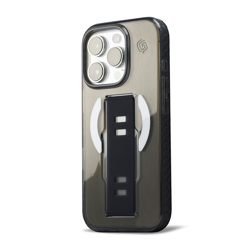 Grip2u Slim Magsafe Case iPhone 16 Pro / 16 Pro Max - Smoky - [C] - كفر حماية - جريب 2 يو - مع مسكة شريطة + ماغ سيف