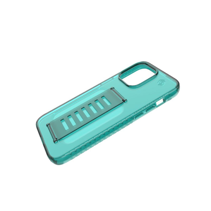 Grip2u Ultra Slim Case iPhone 15 Pro / 15 Pro Max - Teal - [C] - كفر حماية - جريب 2 يو - مع مسكة شريطة