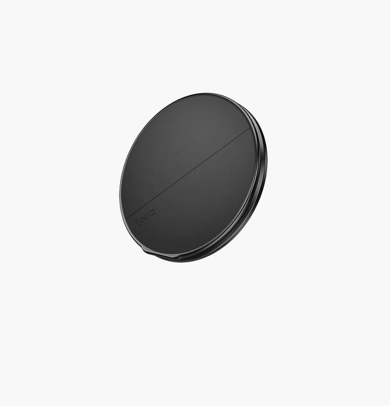 Uniq Grivix Classic 360 Magnetic Mount With Grip-Stand - Dallas Black [B]- مسكة دائريه مغناطيس وستاند + ماغ سيف