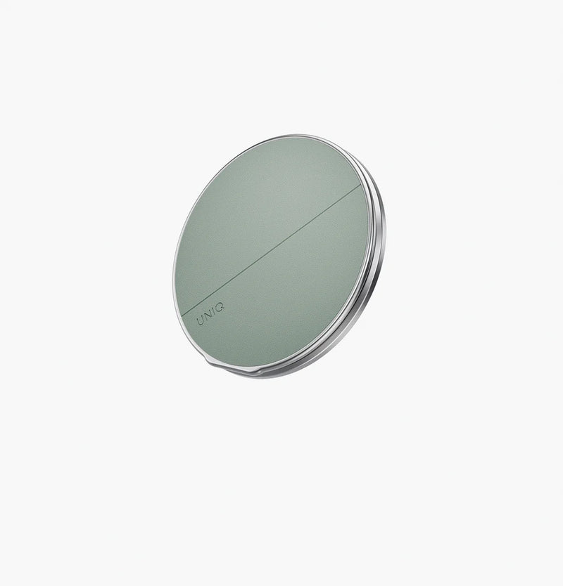 Uniq Grivix Classic 360 Magnetic Mount With Grip-Stand - Sage Steel [B]- مسكة دائريه مغناطيس وستاند + ماغ سيف