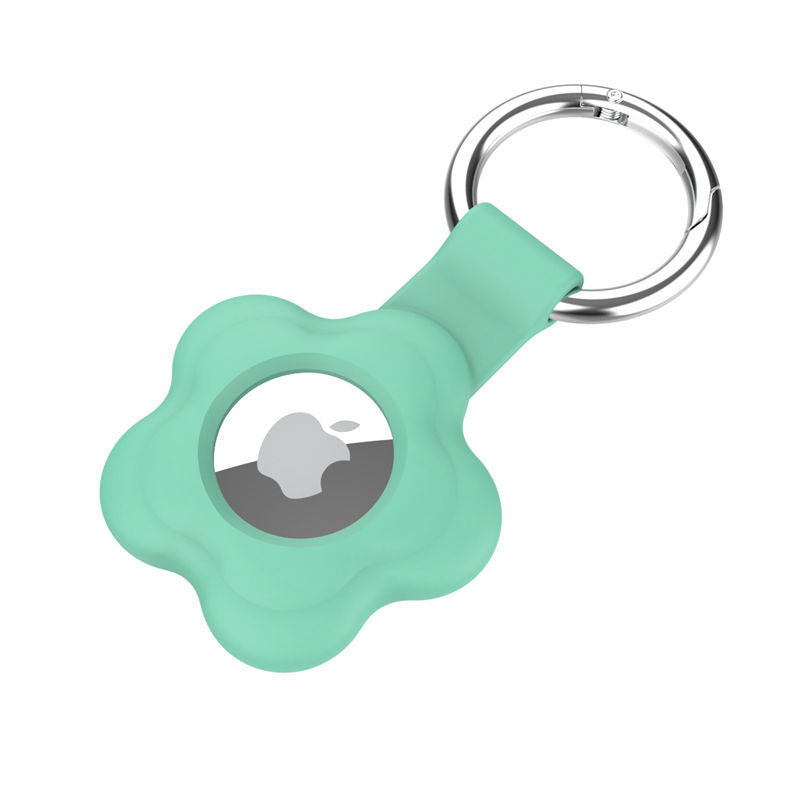 Apple Airtag Keychain Silicone Case - Mint Green - كفر ميدالية ابل ايرتاغ