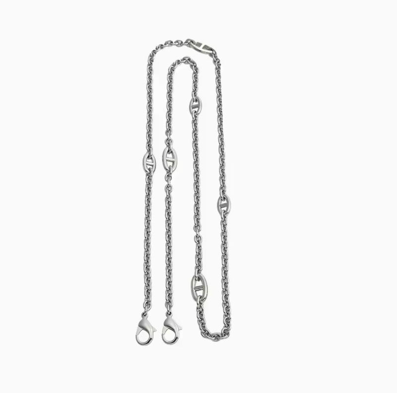 Silver Chain Hanger - ستراب خيط علاقة - مناسب لجميع انواع الكفرات - مع كفر او بدون كفر