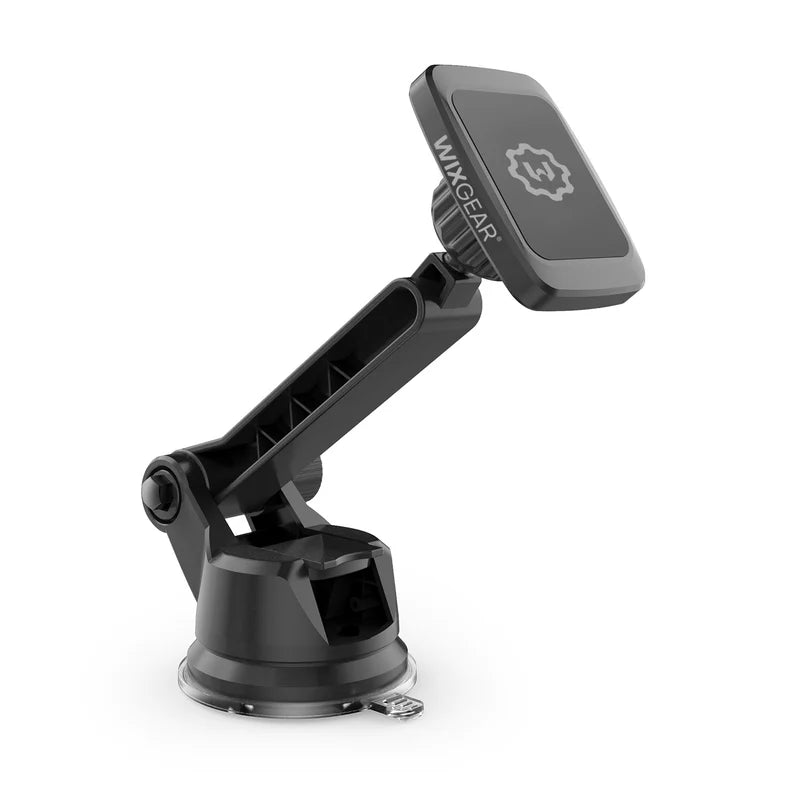 WixGear Universal Magnetic Car Mount Holder, Windshield Mount and Dashboard Mount Holder for Cell Phones AND TABLETS - ستاند سيارة - ويكس جير - مغناطيس - على ديكور السيارة