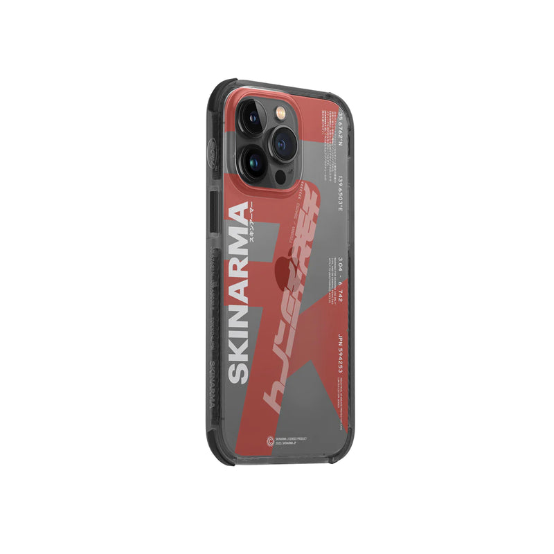 SkinArma Raku Case for iPhone 14/14 Plus/14 Pro/14 Pro Max - Orange - كفر حماية عالية سكين ارما