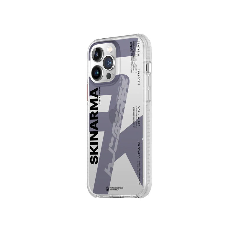 SkinArma Raku Case for iPhone 14/14 Plus/14 Pro/14 Pro Max - Purple - كفر حماية عالية سكين ارما