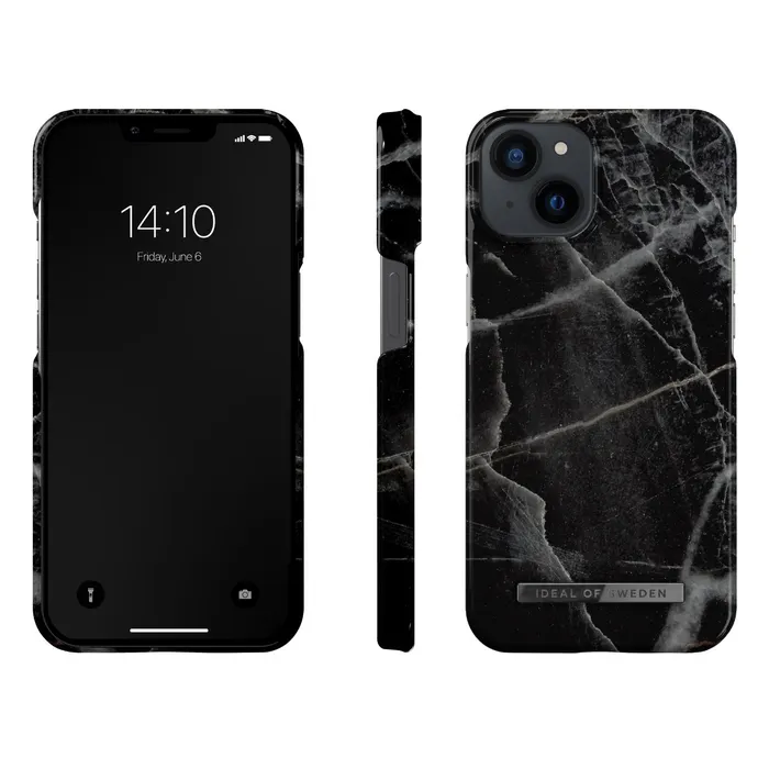 Ideal of Sweden Fashion Case iPhone 14 / 14 Plus - Black Thunder [C] - كفر حماية عالية - ماغ سيف